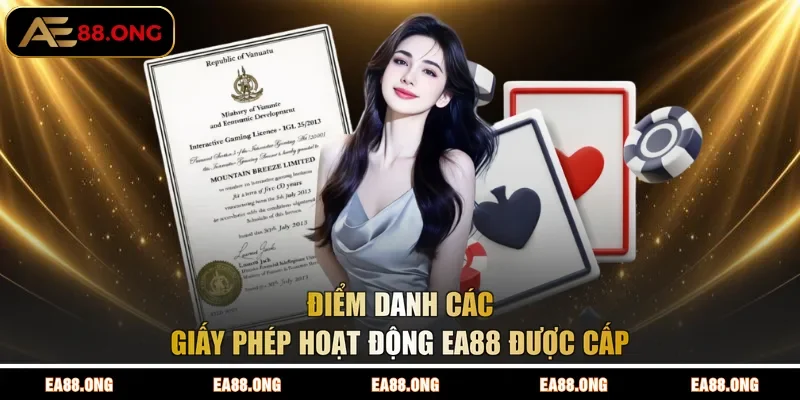 Điểm danh các giấy phép hoạt động EA88 được cấp
